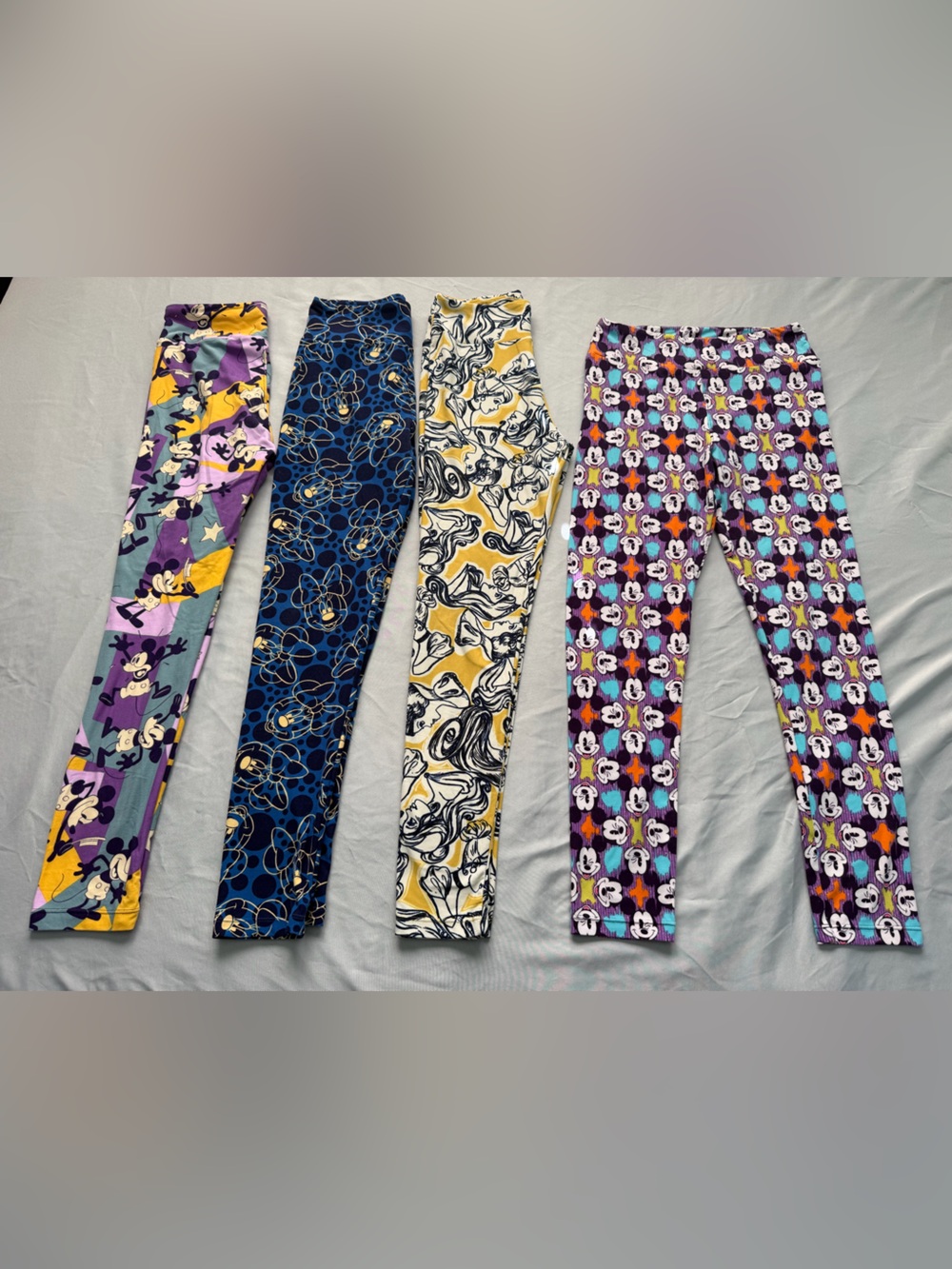 Bundle LuLaRoe Women's Official Disney Patterned Leggings